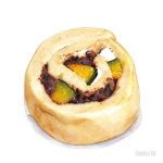 泰奶三色卷 thai tea mixed grain roll (Selangor Outlet)