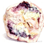 芋泥紫米海盐馒 yam purple rice sea salt (Johor Bahru Outlet)