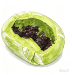 黑芝麻抹茶双拼 sesame matcha (Selangor Outlet)